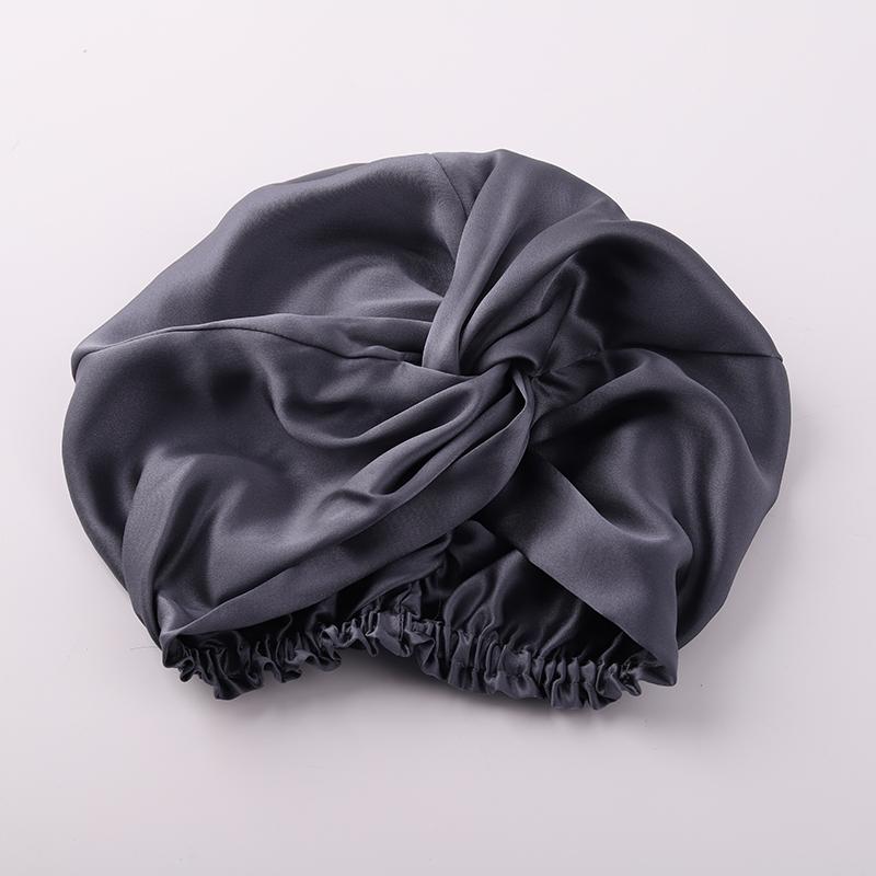 Mulberry Silk Night Cap 19 Momme Women's Solid Sleeping Hat Night Sleep Cap Hair Care Free Shipping World Wide