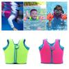 High Buoyancy Kids Swimming Vest With Waterproof Zipper And Adjustable Belt