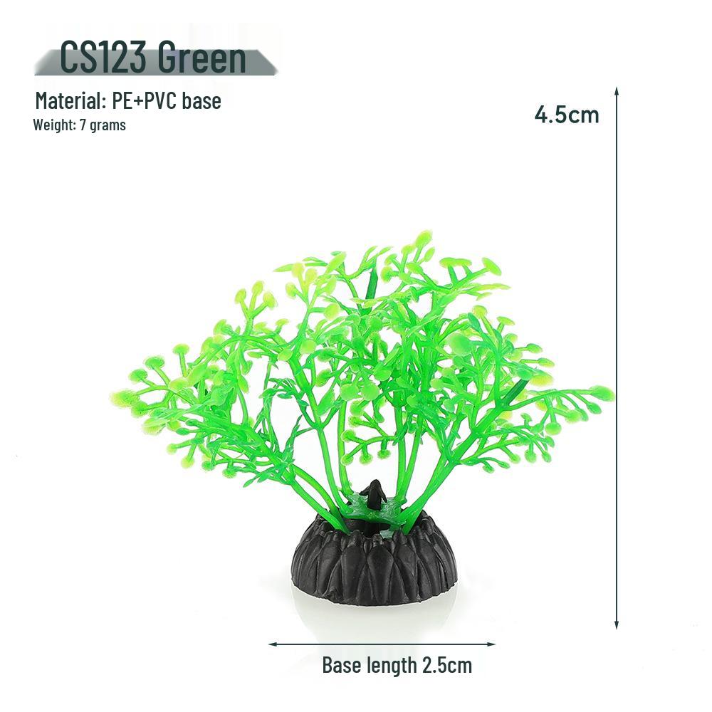 Yapay Akvaryum Dekorasyonu: Plastik Su Bitkileri ve Çiçekleri