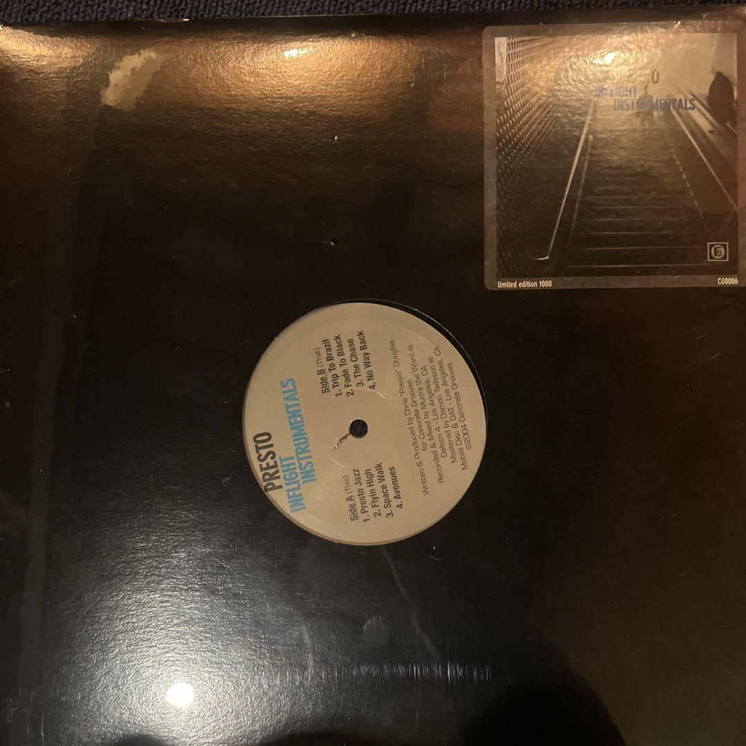 

[USED] Presto Inflight Instrumentals 2LP
