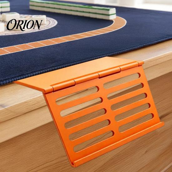 Mahjong Karten-Organizer Halter für Tisch, Einschubständer unter der Matte, 3D-gedruckter schräger Sicht-Displayständer Amerikanischer Ständer