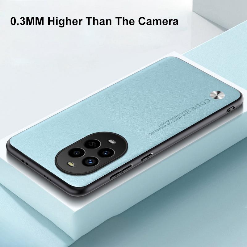 Luxury PU Leather Case For Huawei Nova 13 Pro 13Pro Back Cover Matte Silicone Full Protection Phone Case For Huawei Nova13 Pro