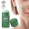 מקל ניקוי פנים תה ירוק - ללא אלכוהול, מסכת פנים מרעננת עם תמצית תה, לכל סוגי העור לשליטה על שומניות, 1 יחידה