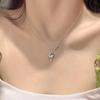 Yi Xuan Iridescent Moonstone Star & Moon Necklace - 2025 Clavicle Chain Fashion.
