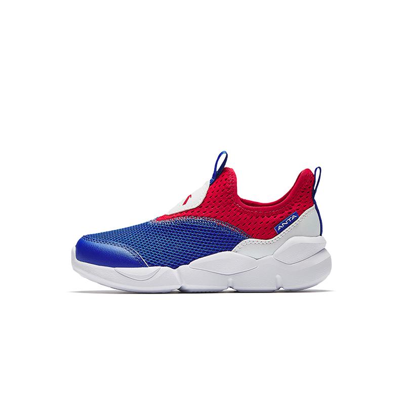 Anta Comfortable Versatile Slip-On Sports Casual Shoes Lightweight Shock Absorbing Breathable Low-Top Running Shoes Kids Sneaker A12529906
