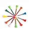 5PCS Golf Nail TEE Plastic Seat Cover Head Cover Serve Golf Tee Seat Ball Holders Mix Color Training Aids 5