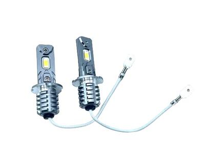 Buble H3 LED Fog Lights, 24 V, Explosive Light, White, Truck, Short, Set of
