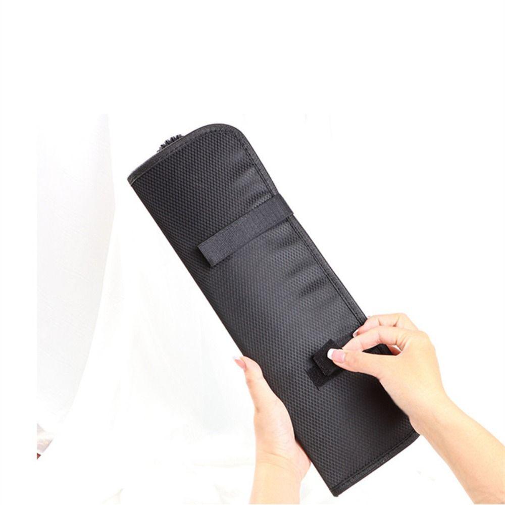 Nylon Curling Iron Carrying Case Hair Styling Tool Heat Resistant Mat Pad  Travel