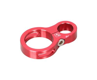 Kitaco 993-9010020 Hose Clamp (Red) Diameter 0.9 Inches (22.2 Mm), General Purpose