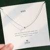 Chic Vento Piccolo Doudou Paragrafi Collana Corta Femminile Sud Coreana Contrattata Fine Girocollo di Perle Rotonde Sottili Catena Clavicola Accessori