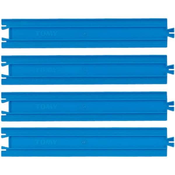 Plarail Straight Rails 4 Curved Rails 4 Set (1 bag, pieces) R-01 + (1 bag, pieces) R-03