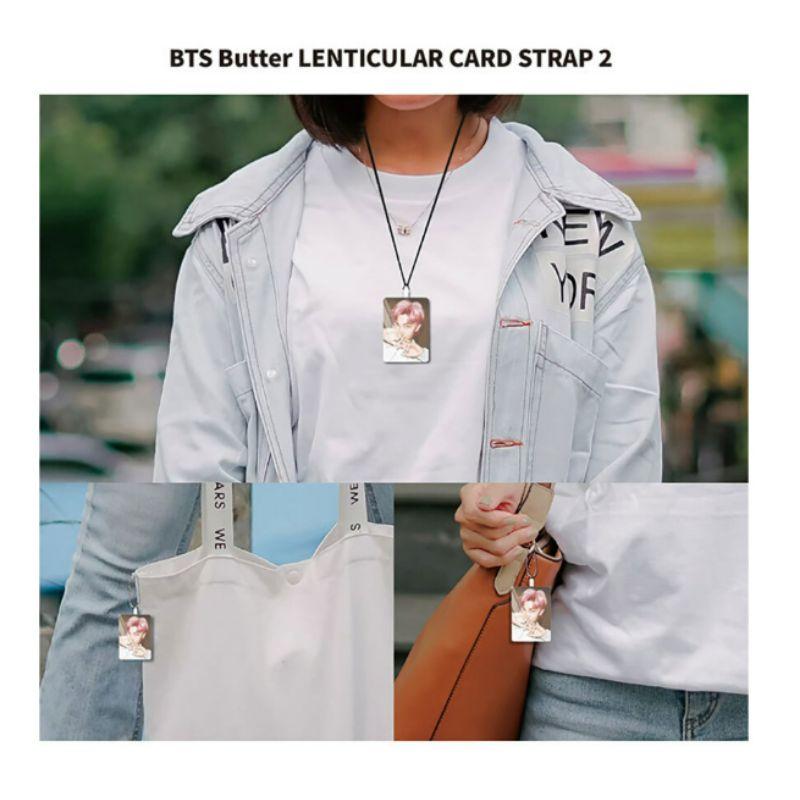 BTS Official Goods 3D Lenticular Photo Card Strap BUTTER Ver.1 – Jimin