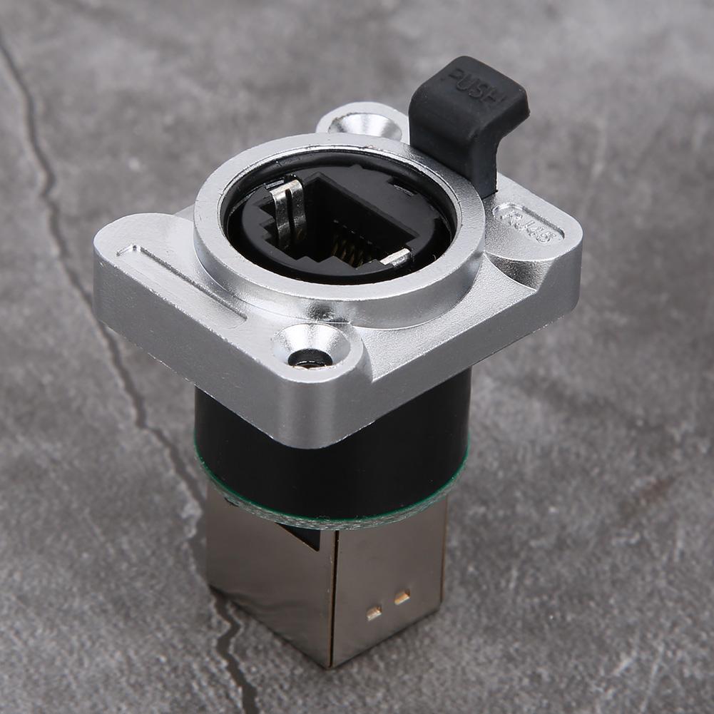 RJ45 rechtwinkliger Stecker wasserdicht rundes Isolatormaterial YTRJ45 Luftfahrtstecker