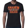 Anaheim Ducks Starter Color Scratch TShirt Fashion Men and Women Streetwear Summer  Short Sleeve Breathable Vintage Tshirt