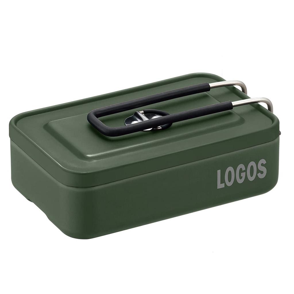 LOGOS Color Mess Kit (Green) 88230254 (approx.) Width 31.5 X Depth 11.5 X Height 5.5 Cm