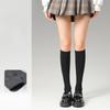 Women's Autumn and Winter Thick Solid Color Pull A Micro Pressure Leg Long Leg Socks