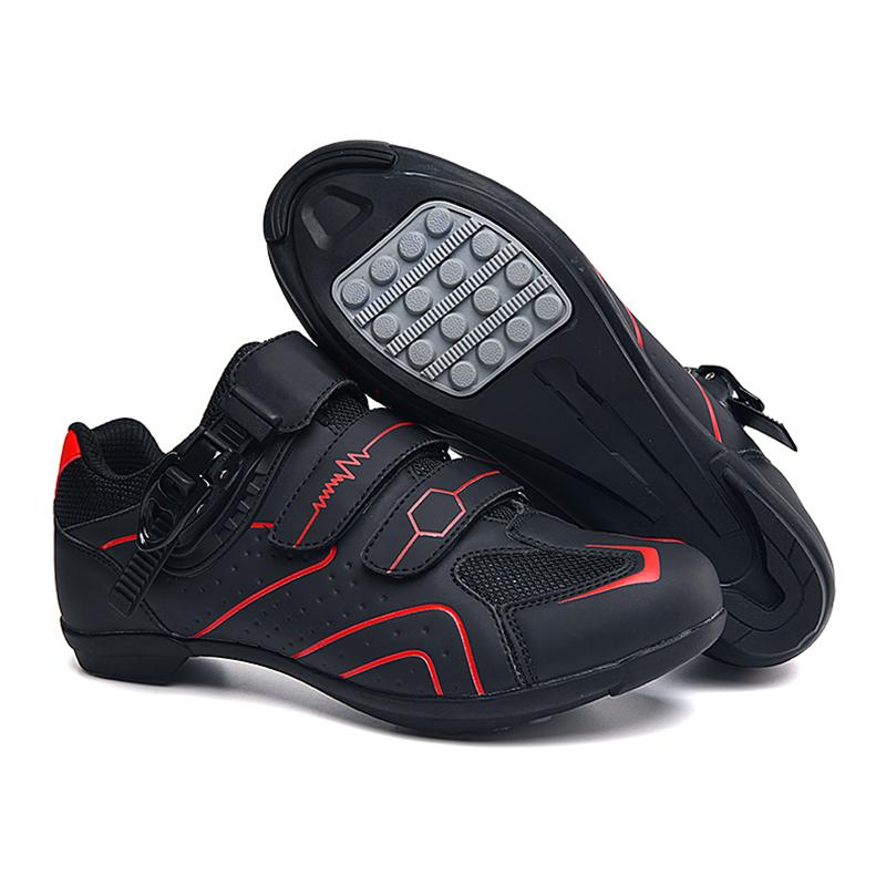 Men's Outdoor Rubber Soled Cycling Shoes Comfortable Breathable Indoor and Outdoor Training Rubber Soled Cycling Shoes