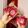 New Year Blessing Words Wedding Red Envelope Bronzing New Year Money Bag  Chinese Wedding