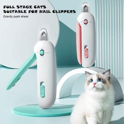 Cat Dog Nail Clipper With Adjustable Hole To Avoid Over-Cutting Pet Nail Trimmer Professional Pet Grooming Tools Pet Product Accessories