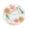 Handmade Resin Coaster Dried Flowers Cup Mat Heat-Resistant Clear Waterproof Table Protection Mat Unique Gift for Coffee Lovers Home Office Decor