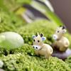 10pcs Cute Craft Cow DIY Accessories Animals Figurines Micro Landscape Miniatures Fairy Garden