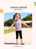 Summer Short Sleeve Girls' Cartoon Set - European American Style