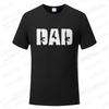 Dad Guns T-Shirt for Men Short Sleeve Tes Father's Day Gift Gun Lover Graphic Tops Harajuku Streetwear Oversized Male Clothing