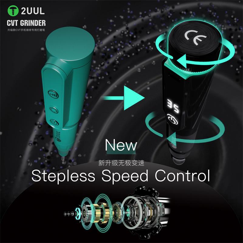 2UUL DA84 CVT Grinder Pen Stepless Speed Control Phone IC Grinding Machine Frame Correction Tools for Electronics Phone Repair