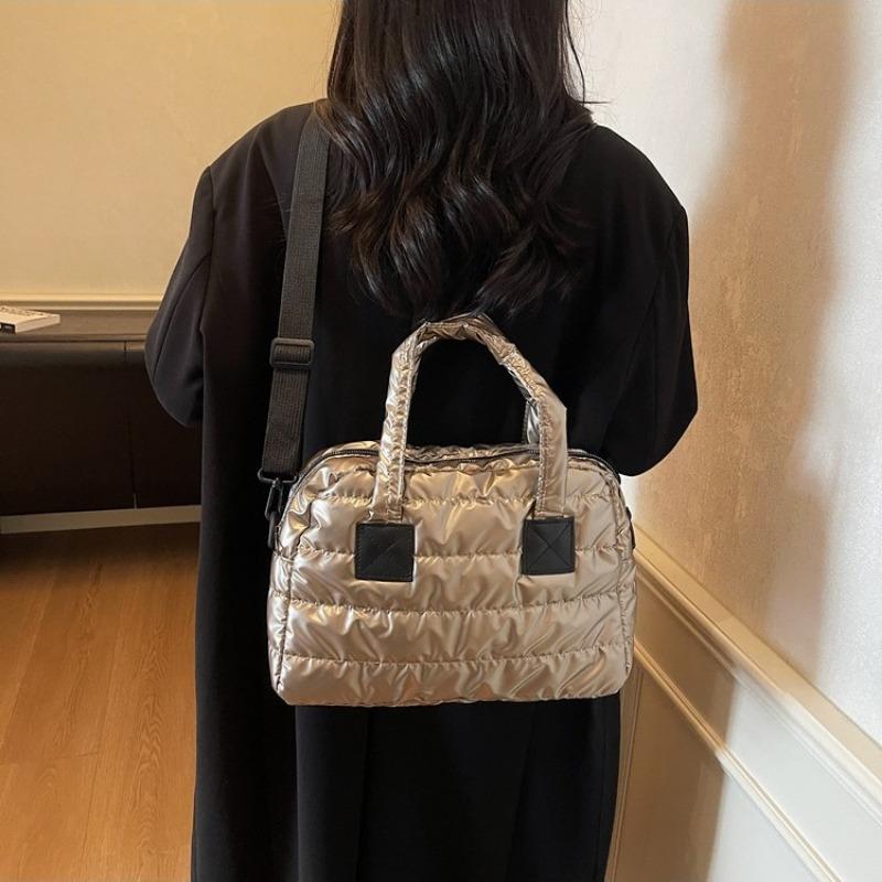 Cotton Cloth Bag Women's Large-capacity New Autumn and Winter Versatile Messenger Bag Casual Shoulder Tote Bag