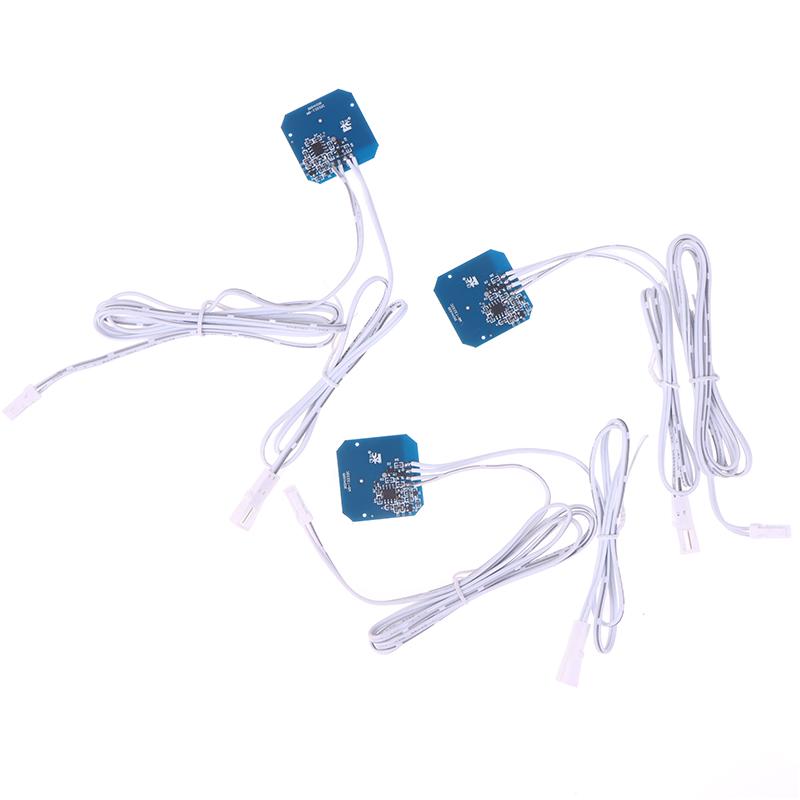 Adjustable Touch Switch 5-24V 3A- Wood/Glass/Acrylic Penetration, Hand-Sweep Sensor For Smart Closet/Office LED Lighting