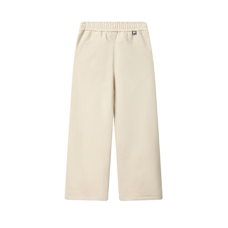 Fila Original Trendy Fashion Classic Retro Casual Versatile Comfortable Warm Loose Fleece Knit Sports Pants Women Bottoms F11W549606FBG