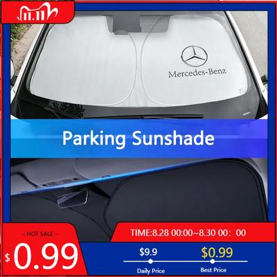 GLC GLB Auto Voorruit Zonneschermen Vizieren Voorruitbeschermer voor Mercedes Benz AMG W177 W176 X166 X167 C257 C218 X253