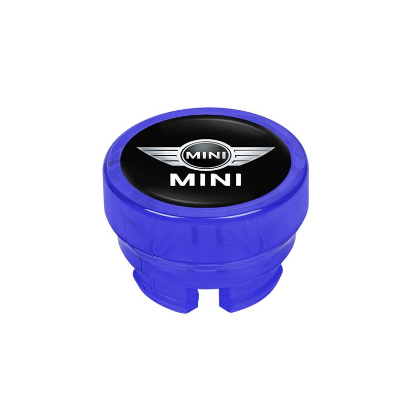 

Car Cigarette Lighter Cover Auto DustProof Decoration Cap For MINI One Cooper JCW Countryman Clubman Cabrio Paceman Coup Hub Cap синій