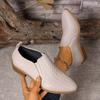 Spring New High-end Retro Style Pointed Single Shoes Women's Comfortable Casual Deep Mouth Women's Single Shoes