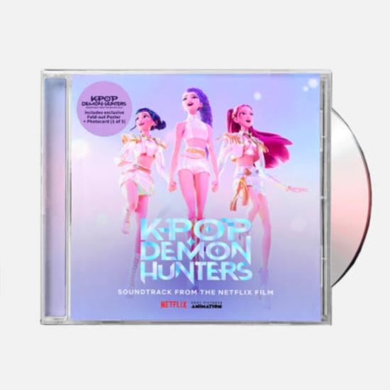 KPOP DEMON HUNTERS CD Folder Poster