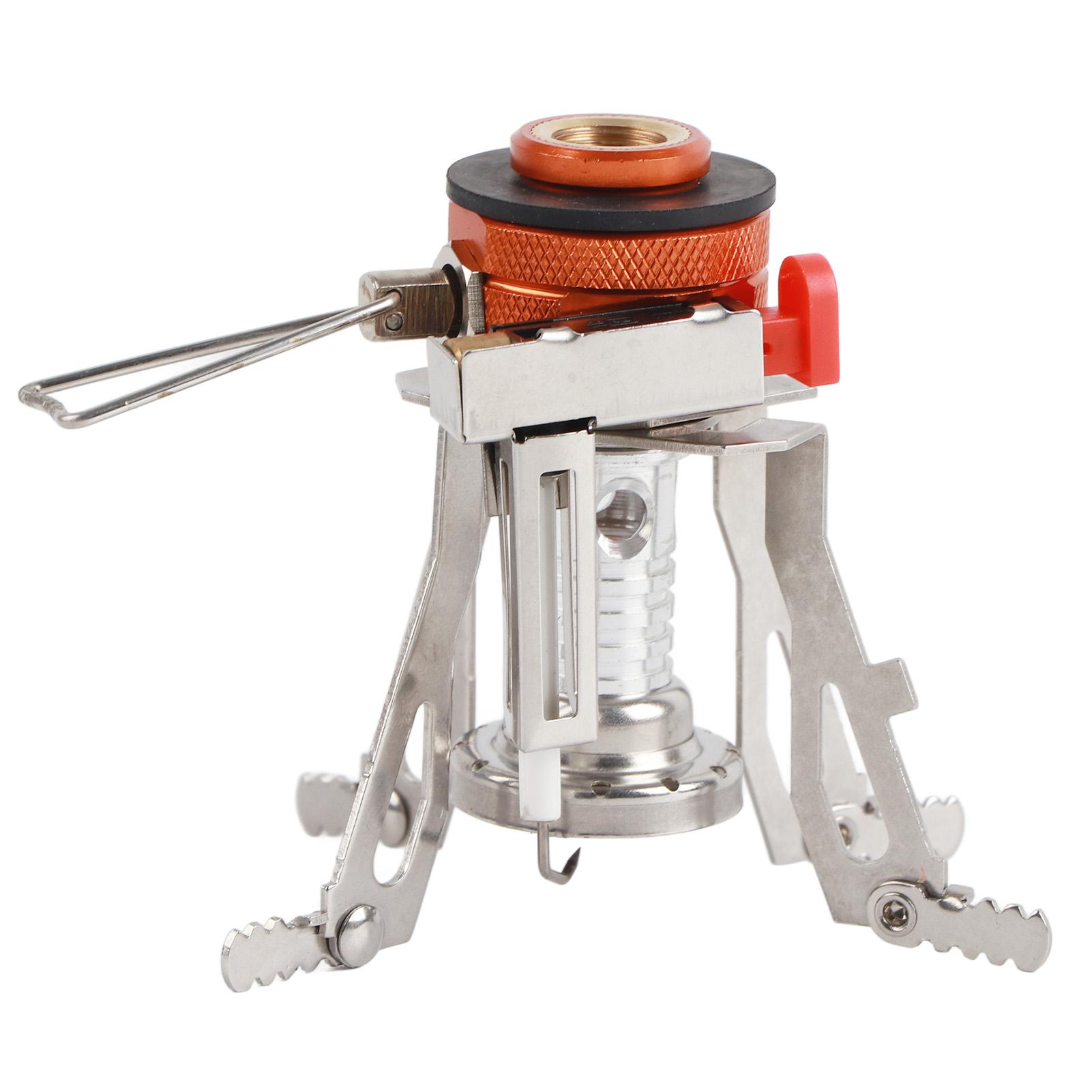 

Мини-печь для кемпинга, уличная портативная ветрозащитная газовая плита, складная горелка для пикника