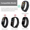 Watchbands For Xiaomi Mi Band 7 6 5 4 3 starp Wristband Silicone Bracelet Wrist Straps combination Smartwatch Accessories