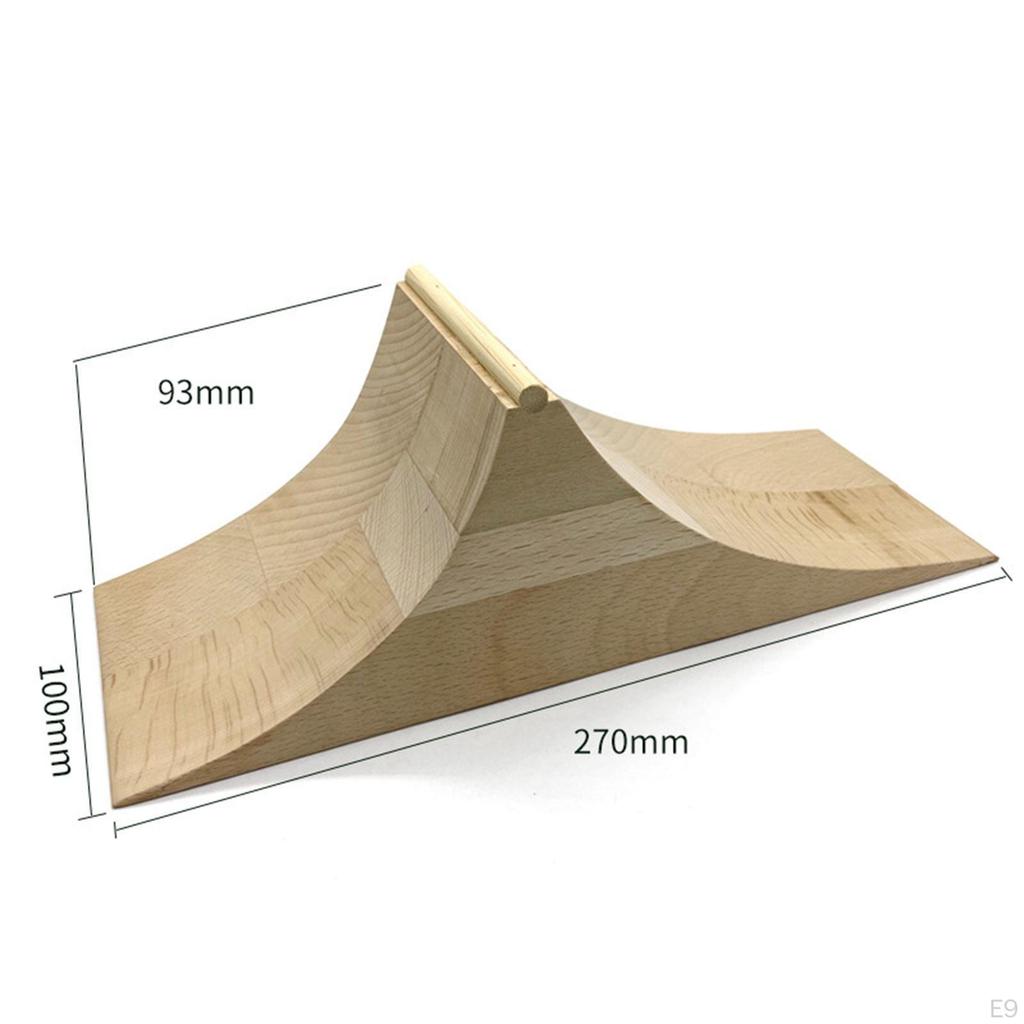 Wooden Fingerboard Ramp Accessories Ornament Multifunctional Professional Grade Improve Creativity