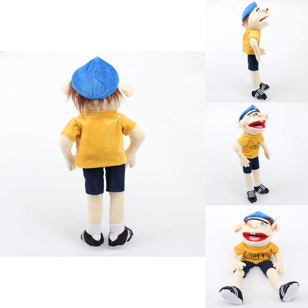 Funny Jeff Plush Doll – Parent-child Interaction Toy – Early Education Gift