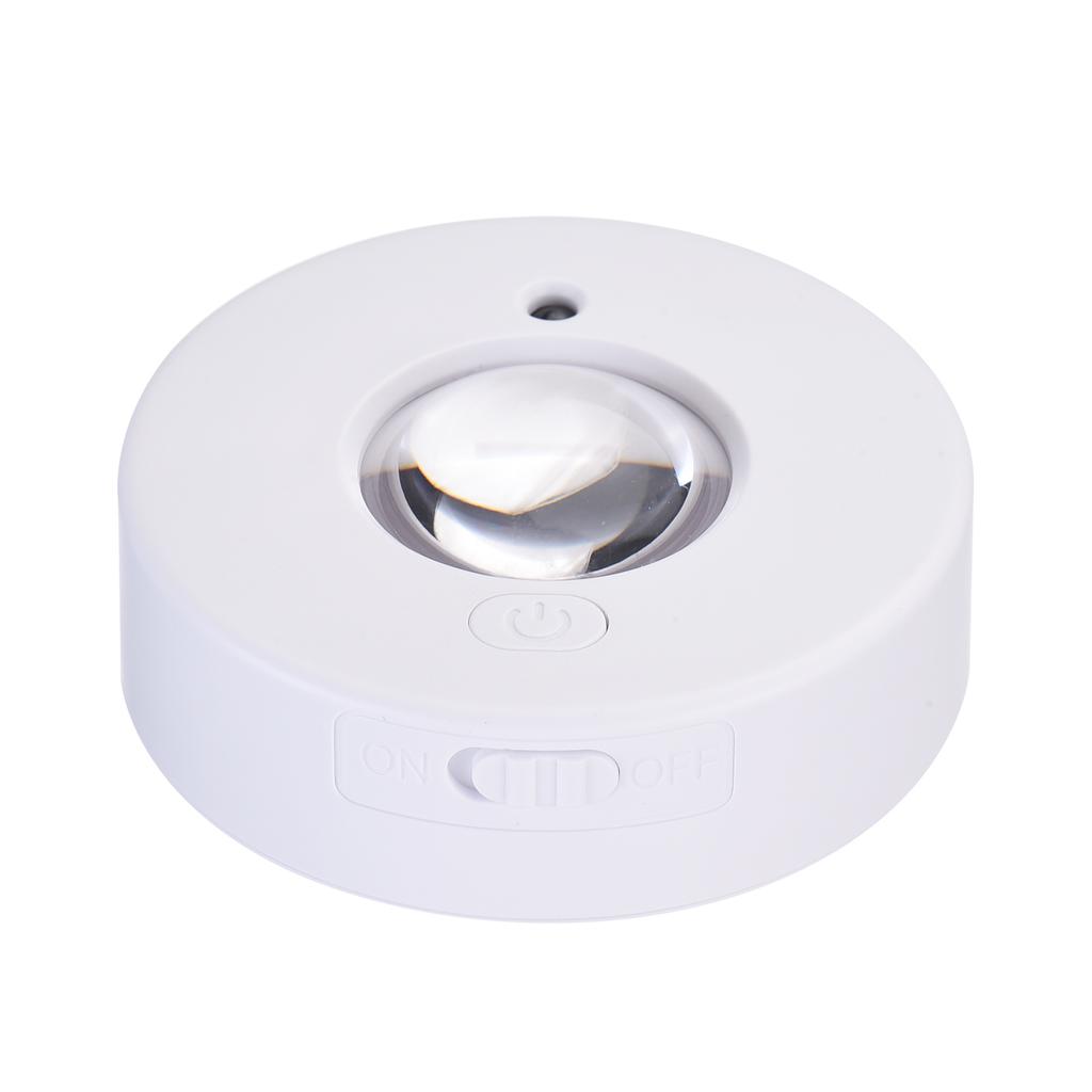 Magnetic LED Cabinet Light, Under Cabinet Lights with Remote, Type C Rechargeable Cat Eye Lights, Dimmable Color