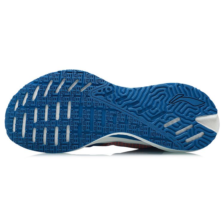 Li Ning Shadow Essential Running Shoes Men's Low top Blue/Orange ARHR121-4