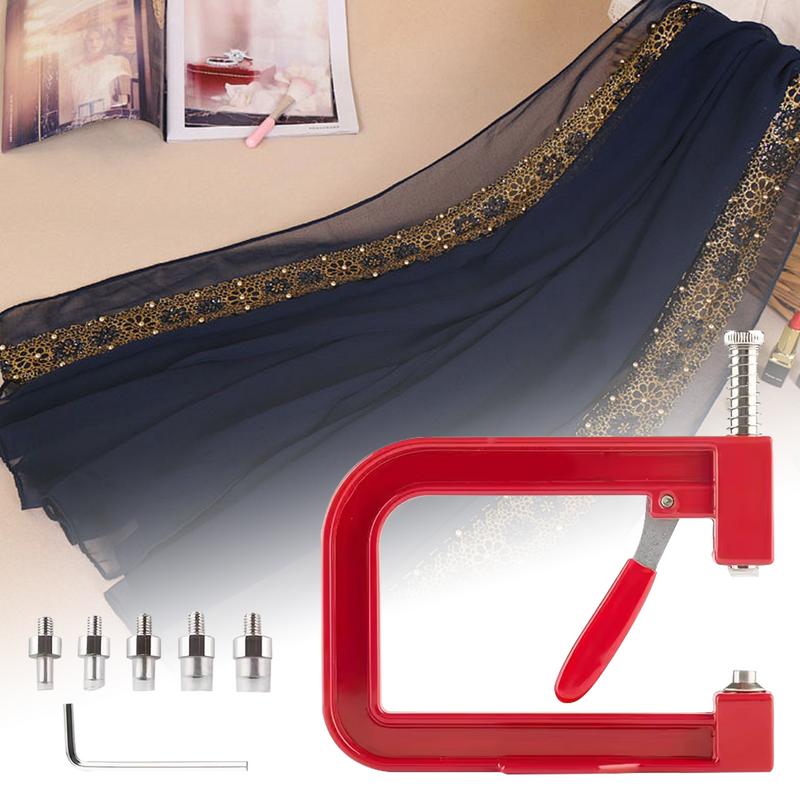 Pearl Setting Machine Kit Pearl Setting Tool Set Portable Sturdy Handmade Pearl Beads Rivet Machine Crafts Accessories