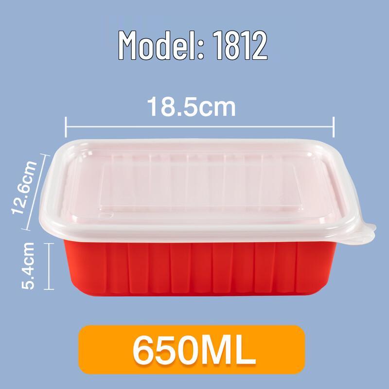 Hondon Disposable Wheat Straw Food Containers with Lids