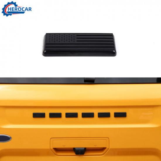Rear Grille Letters Cover Frame Decor Trim Accessories For Ford Bronco Sport 21+
