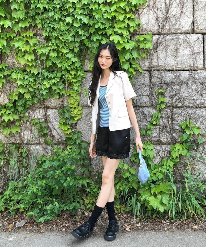 Jucyjudy Shirt-Style Short Sleeve Jacket Jzjk324B