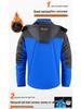 Cross-Border Outdoor Windproof Plus-Size Fleece-Lined Winter Windbreaker Jacket for Skiing and Fishing