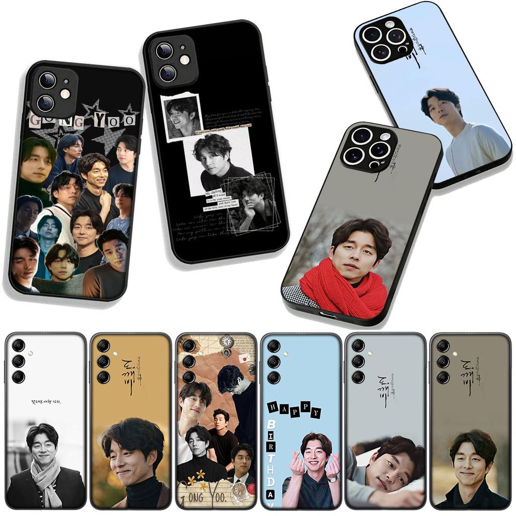 Phone Cover Poster Gong Yoo K POP Casing for Apple iPhone 16 15 14 Plus 13 12 Mini 17 Pro Max + ProMax 16E Air 15+ Case