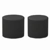 Non-Slip Cylinder Ottoman Waterproof Leather Pouf Multi-functional Storage Stool  Shoe-changing