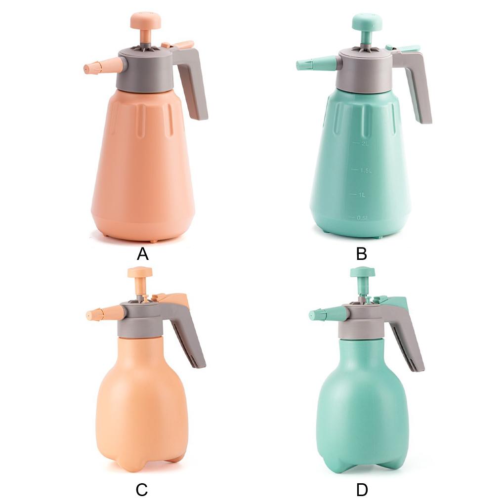 2L Water Sprayer Plant Mister Sprayers Spray Bottle Cleaning Watering Can Adjustable Nozzle Outdoor for Gardening