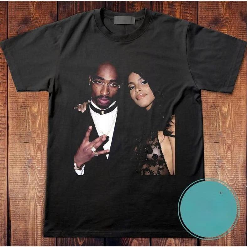 Best Seller 2Pac Tupac Shakur Aaliyah 2Pac Rapper 90 s Hip Hop Unisex T-Shirt XXL